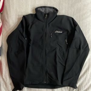 Cloudveil hard shell jacket with fleece lining. Medium